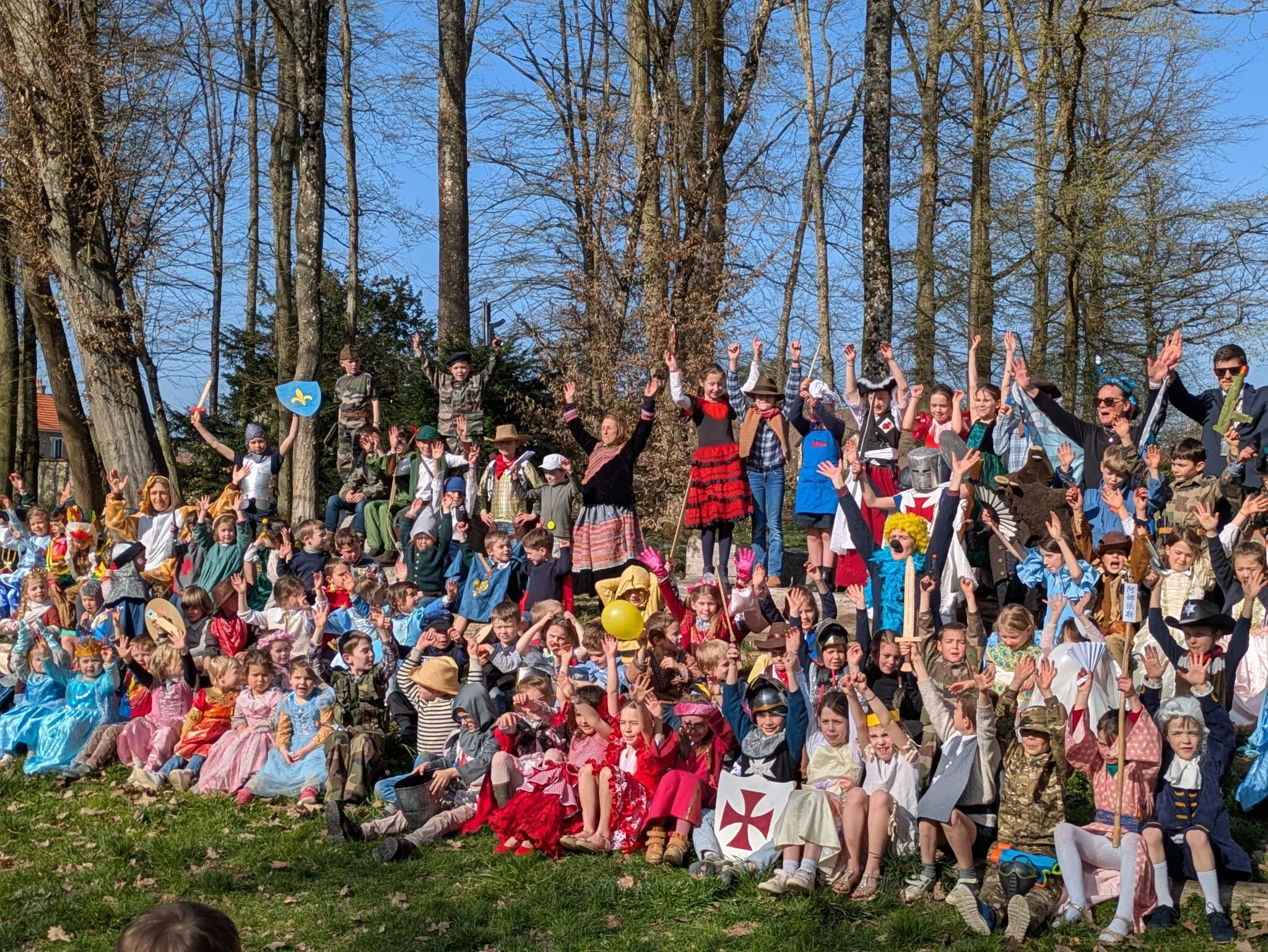 Moment de la journée à l'École Les Pastoureaux