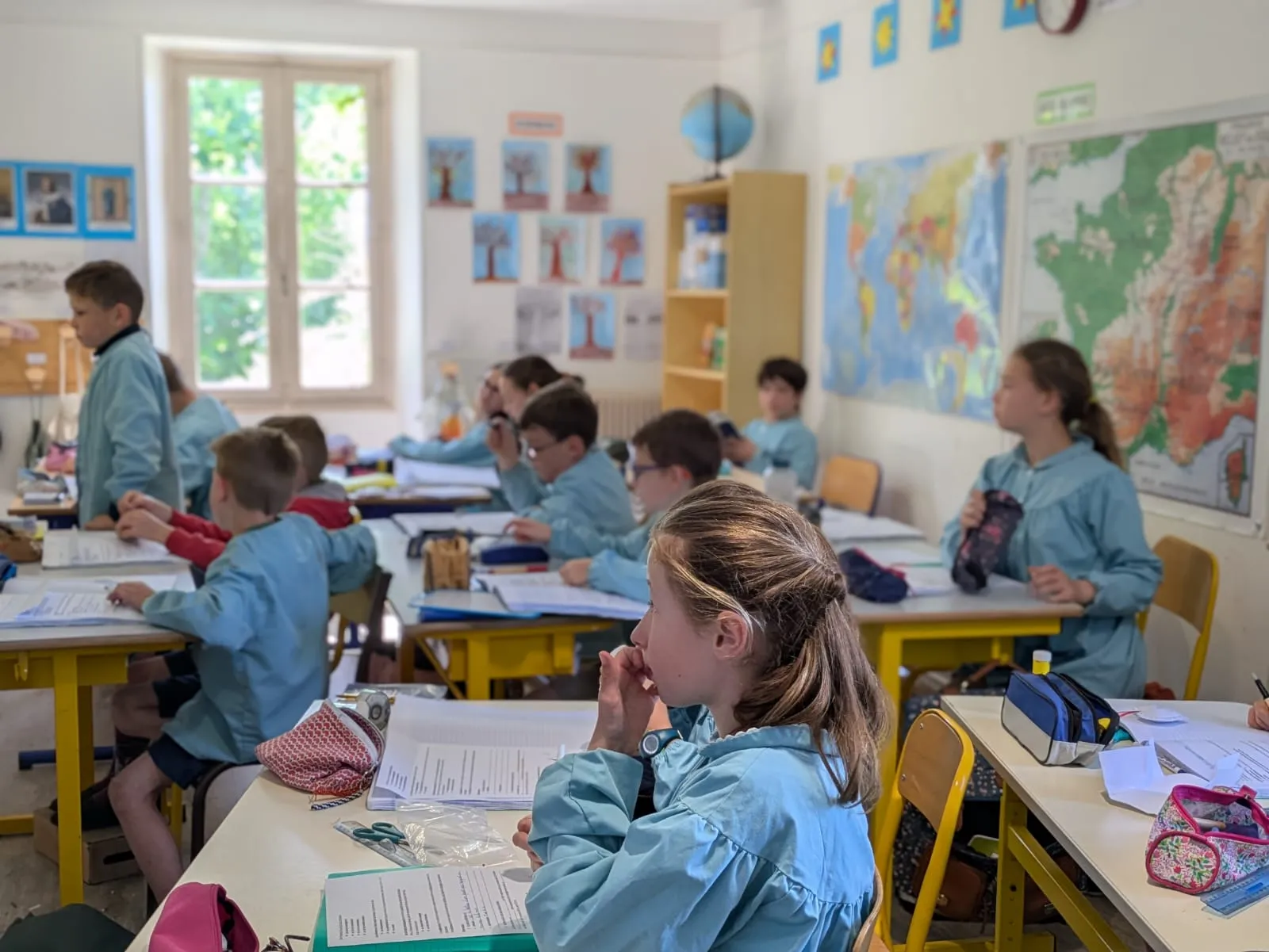 Activité pédagogique en classe élémentaire